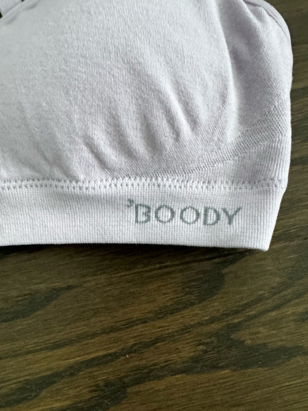 Boody Wireless T-Shirt Bralette in Orchid - Sz M - Picture 3 of 6